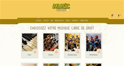 Desktop Screenshot of musicscreen.be